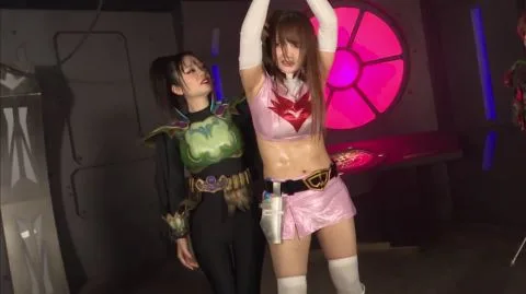 Asian Wrestlers in Costumes Engage in Dramatic Matches