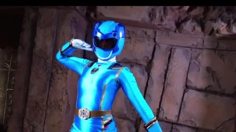 Asian Cosplay Babe in Blue Outfit