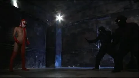 Asian Performers in Erotic Costume and Mask