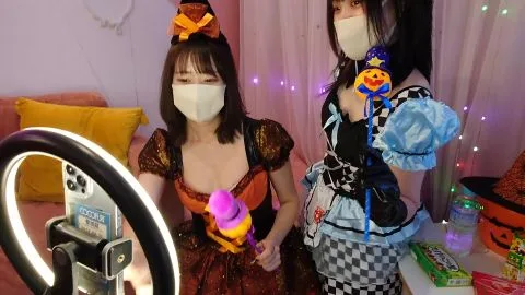 Girls Exposing Underwear and Posing