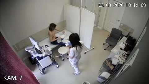 Ultrasound Cabinet 2 – Lesbian Medical Office Fuck