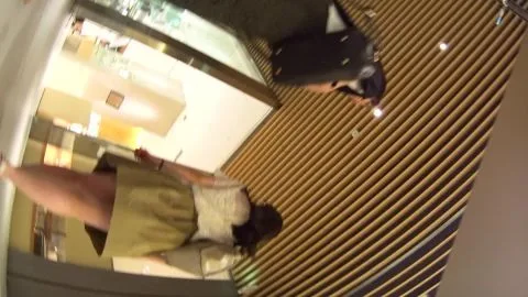 Asian Girls at Shopping Mall