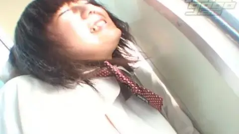 Asian Couple Intimate Moments in Car