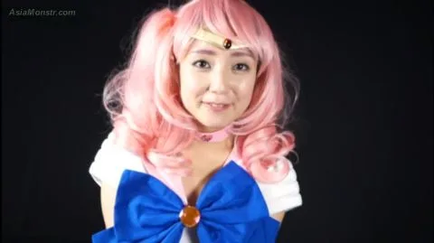 Asian Cosplay Models in Costumes