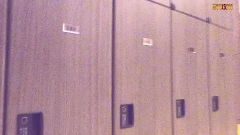 Asian Girls Changing Clothes in Locker Room