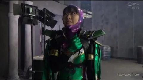 Asian Teen in Industrial and Hospital Scenes