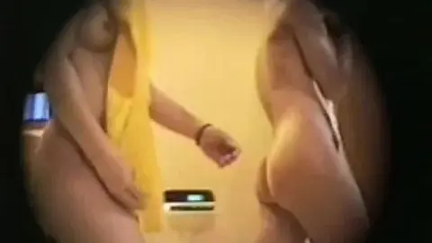 Asian Girls Undressing in Locker Room