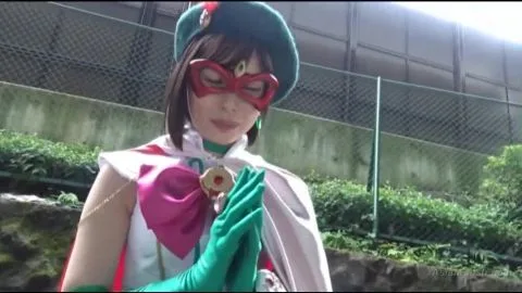 Asian Cosplay Girls Outdoor Encounter