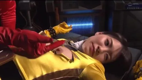 Asian Couple in Yellow Costume – Intimate Moments