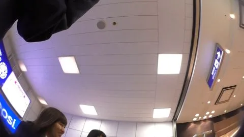 Asian Girl POV in Public Places
