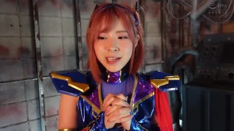 Asian Superheroines in Industrial Setting