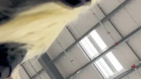 KFC – Black in Fishnet Stockings Fucked