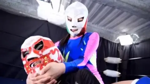 Asian Lesbians Wrestling and Bondage