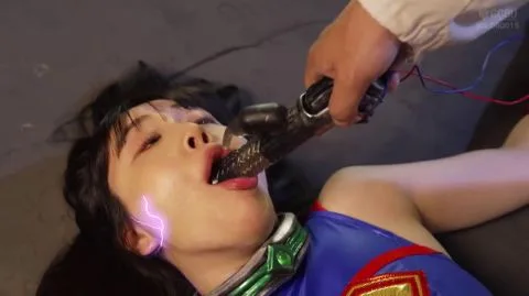 Asian Couple in Blue and Red Costume – Bondage and Penetration