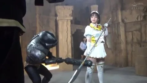 Warrior Women Fighting in Costume