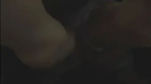 Asian Teen Masturbates in Striped Shirt