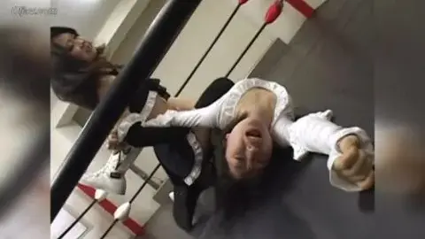 Asian Wrestlers in Action