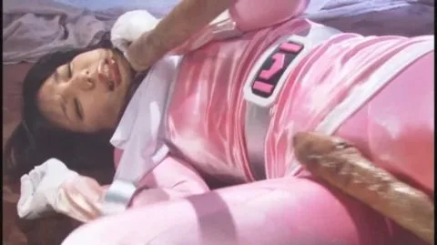 Asian Couple in Pink and Black Costumes