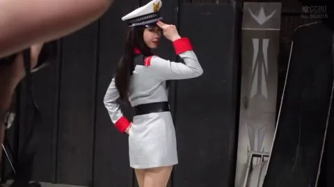 Asian Women in Superhero and Uniform Costumes