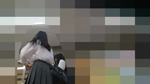 Asian Teen Schoolgirls in Uniform