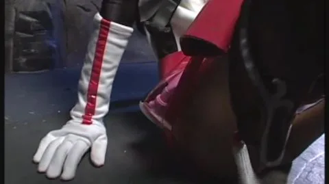 Asian Performer in Red Costume