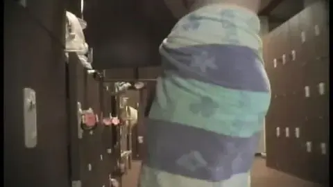 Asian Girls Changing in Locker Room
