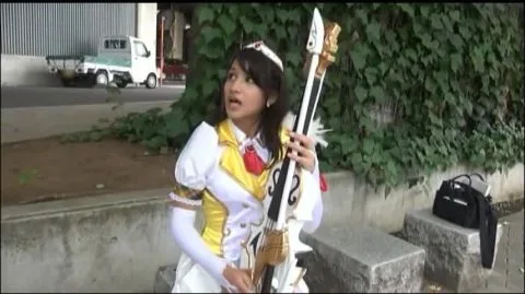 Asian Schoolgirl Fantasy with Costumed Performers