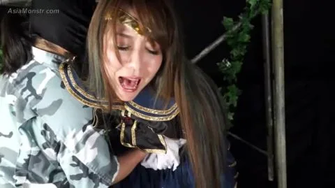 Asian Cosplay Bondage and Intimate Moments