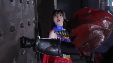 Asian Babe in Restraints Dungeon Scene