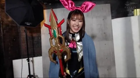 Asian Women with Pink Accents Posing with Weapons