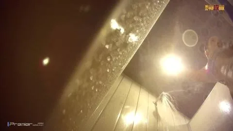 Asian Girl Showering and Dancing