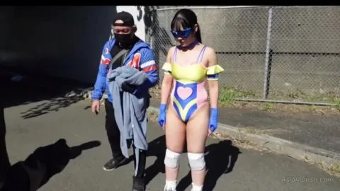 Fight Scene with Asian Woman