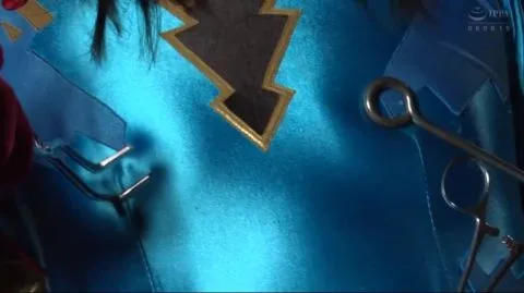 Asian Girl in Costume BDSM Scene