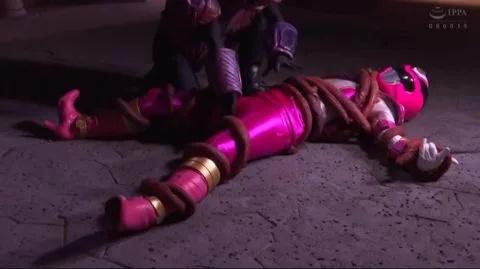 Restrained Woman with Tentacles