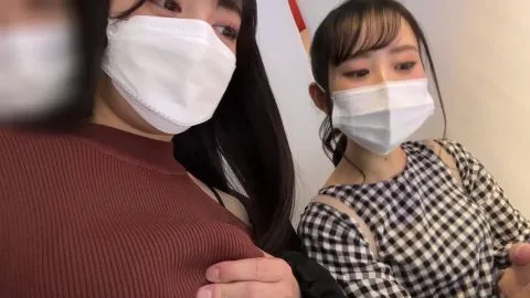 Asian Lesbians in Lingerie Intimacy