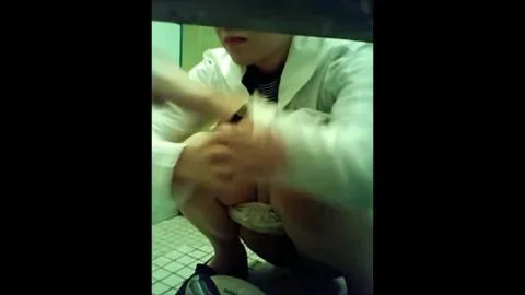 Asian Girls Masturbating in Bathroom