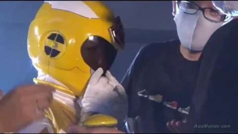 Asian Women in Yellow Costumes