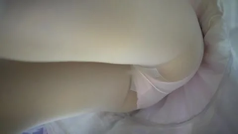 Asian Model with Large Breasts in Intimate Moments