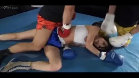 Asian Boxers in Erotic Wrestling Match
