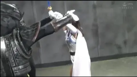 Asian Cosplay Fight Scene with Bedroom Interlude