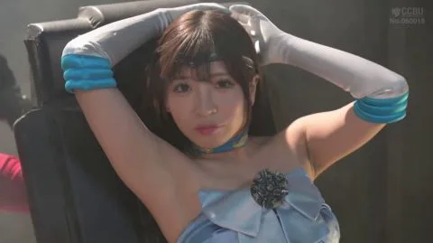 Asian Girl in Costume and Lingerie