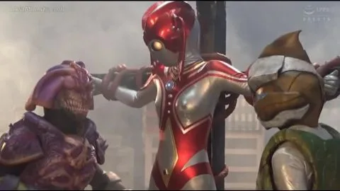 Asian Women in Robotic Costumes