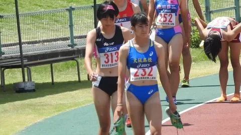Asian Athletes in Action on Track