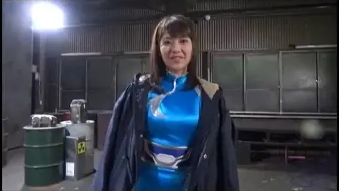 Asian Superheroines in Industrial Setting