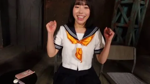 Asian Beauty in Industrial Setting