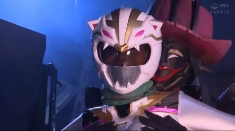 Asian Duo in Bondage with Muscular Man