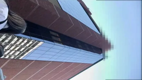 Asian Teen Exposes Underwear Outdoors