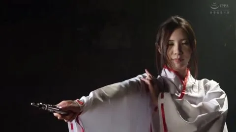 Sailor Moon Cosplay with Gun