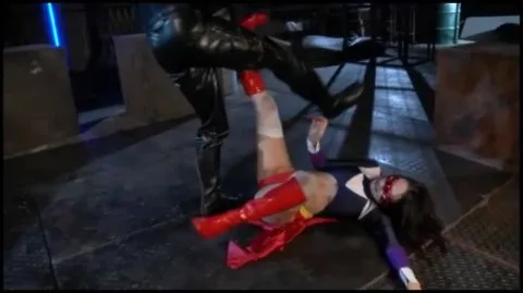 Asian Women in Costumes Engage in Domination and Restraint