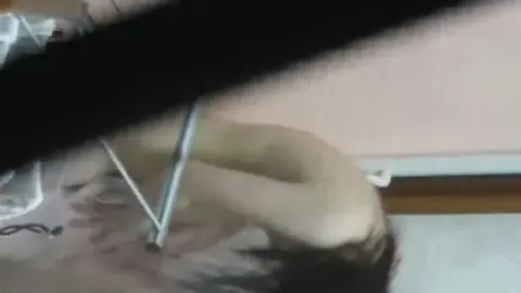 Asian Teen Exposes Breasts in Bedroom